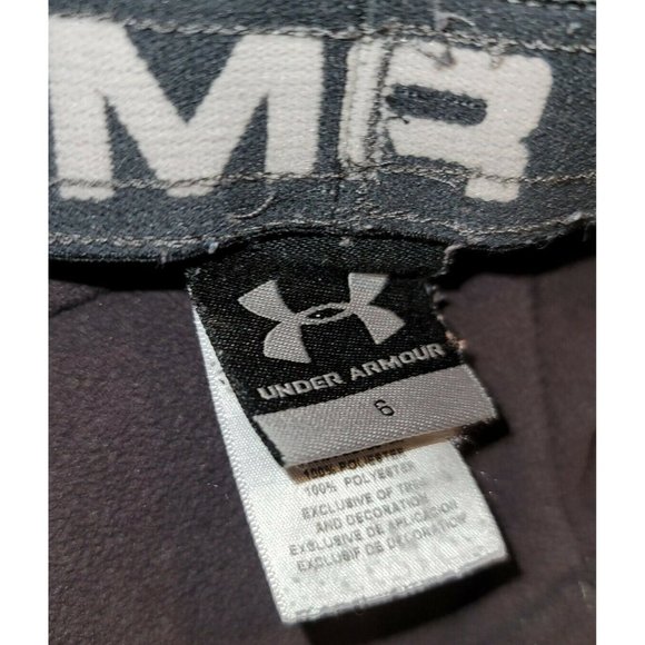 UNDER ARMOUR COLD GEAR Youth LOOSE Fit GRAY WarmUp FLEECE Pants 5-6T SMALL - Picture 4 of 4